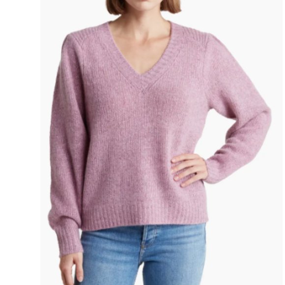 360 Cashmere Sweaters - NWT 360 CASHMERE Eden V-Neck Cable Knit Cashmere Sweater